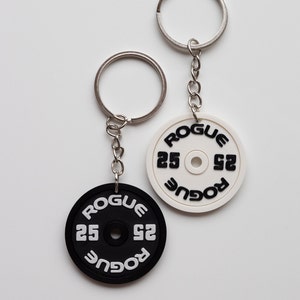 Buy three or more and get one for free ELEIKO, ROGUE weight plate keychain Sport, powerlifting, crossfit . image 4