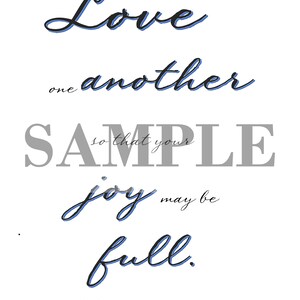 Love One Another, scripture, verses, verse, Bible verses, sayings, letter art, word art, calligraphy, wall art, wall decor, home decor