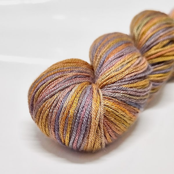 Hand-dyed vegan yarn | bamboo & tencel