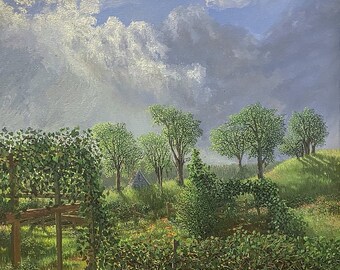 Walking by The Grape Giclée Print: Signed Limited Edition Art