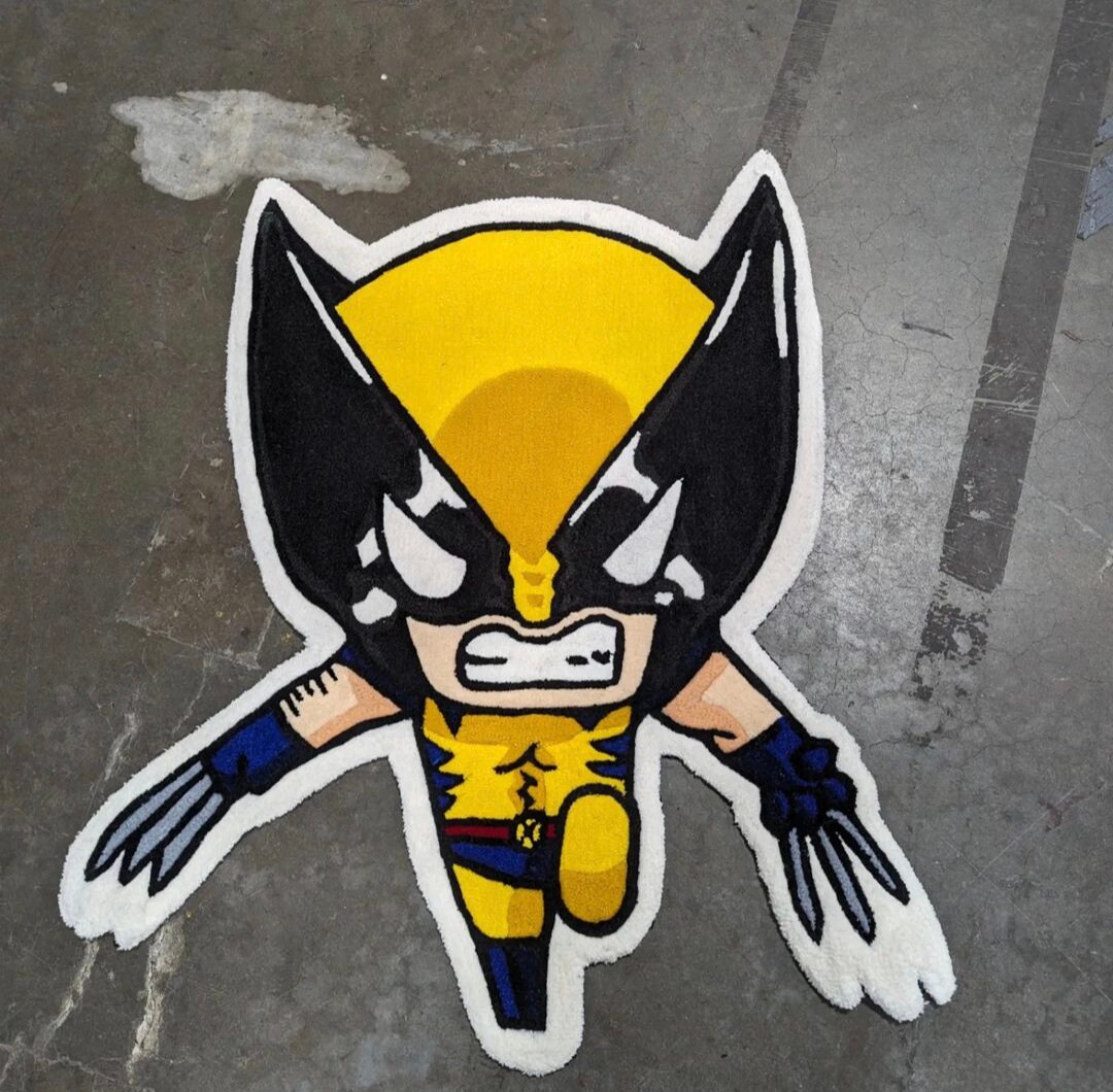 Custom Wolverine Rug - Etsy