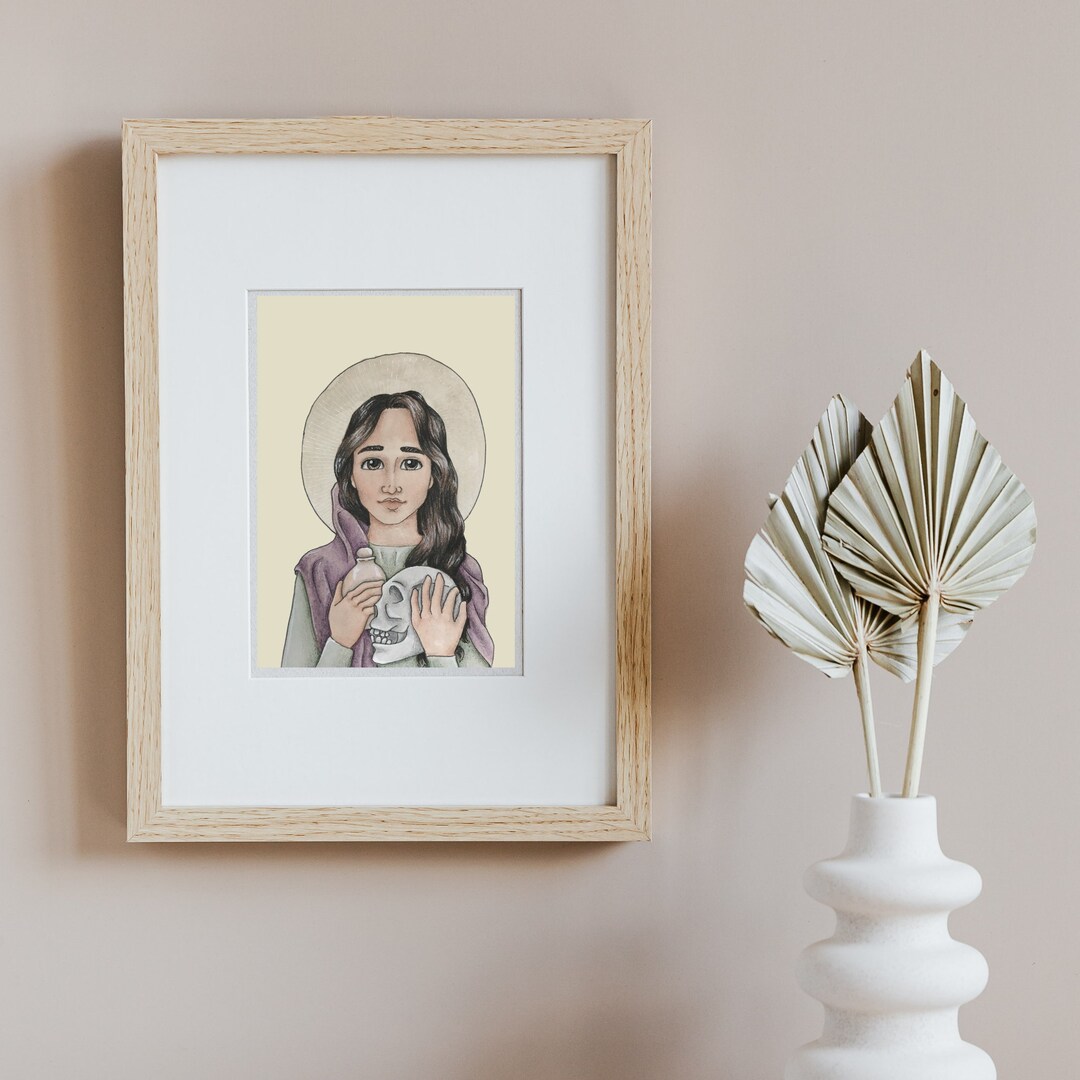 Saint Mary Magdalene 4x6 Print/ Holy Card - Etsy