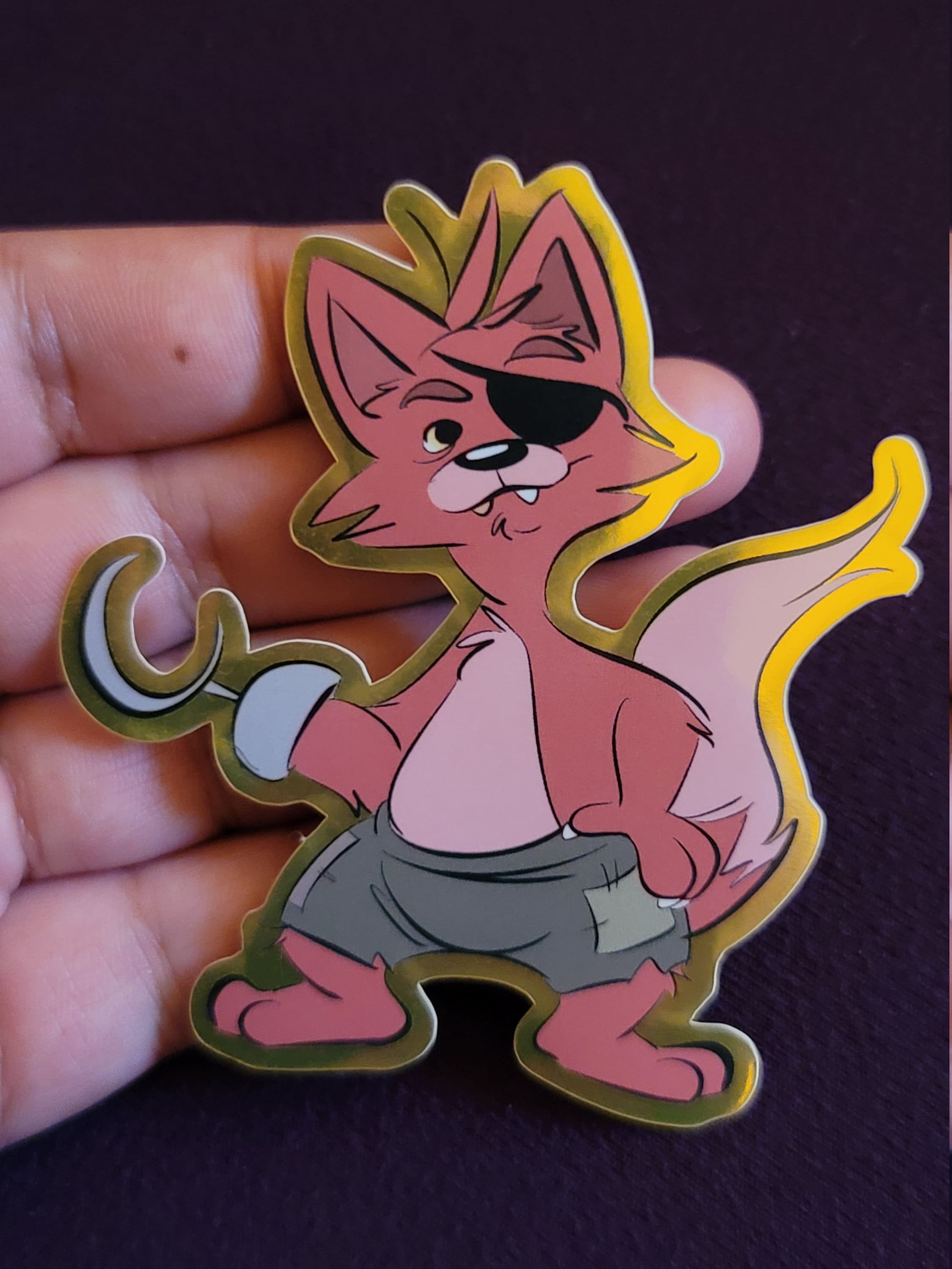 Foxy Jumpscare Sticker for Sale by zelkkova