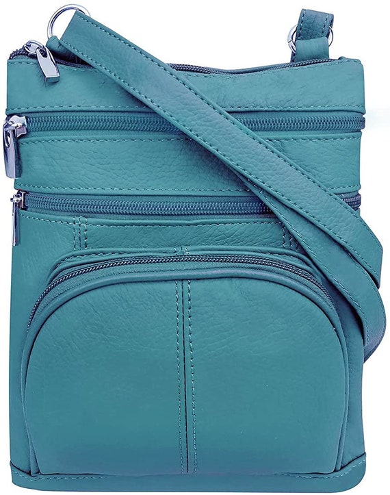 Buy Lightweight Medium Multi-Pocket Crossbody Purse Bags for Women Travel Shoulder  Bag(black,) at Amazon.in