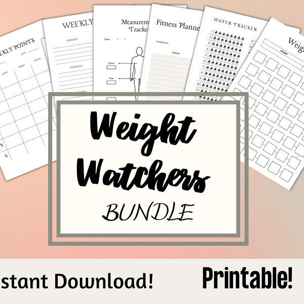 Weight Watchers - Etsy