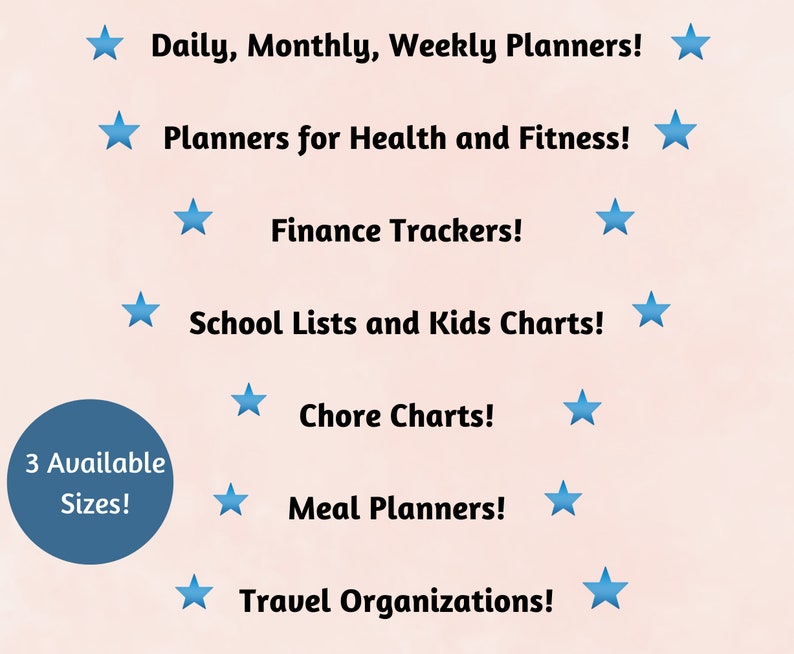 Printable Mom Planner and Organizer Bundle Planners and Etsy