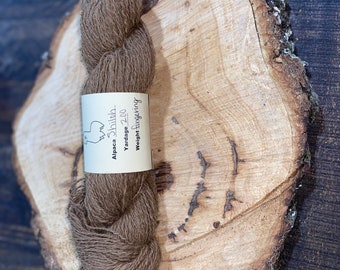 100% alpaca yarn