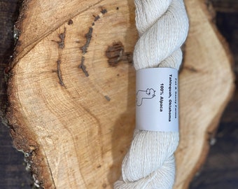 100% alpaca yarn
