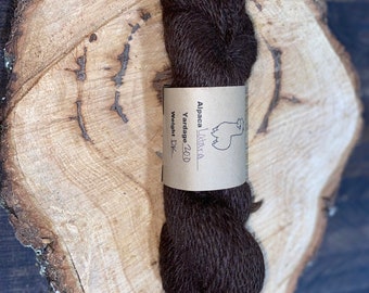 100% alpaca yarn