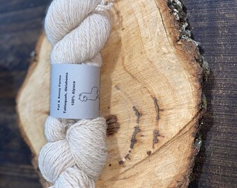 100% alpaca yarn