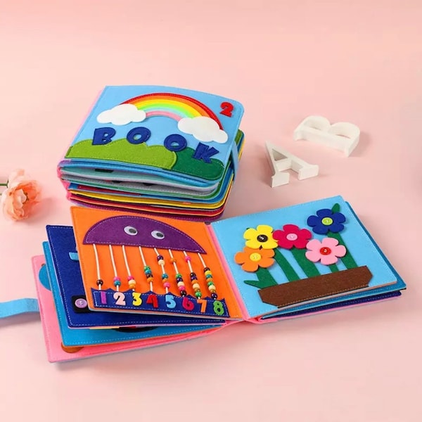 Cloth Baby Book Etsy