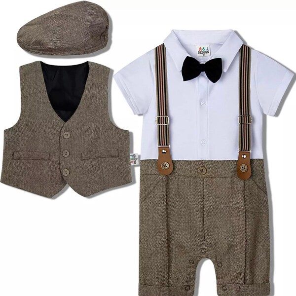 Baby Boy Wedding Outfit Etsy