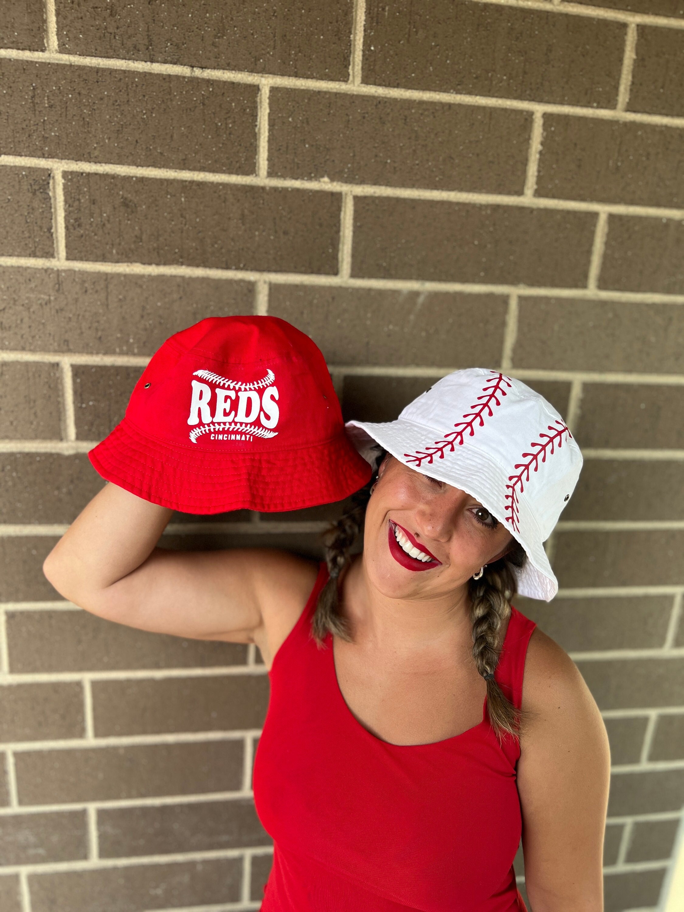 Vintage Cincinnati Reds MLB Pinstripe Hat – Twisted Thrift