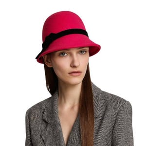 Laura Ashley Black Hat - Etsy display picture 1