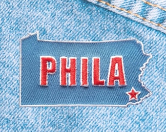 Philadelphia | PHILA PA State 3-inch Iron-on Patch