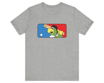 Pittsburgh | Baseball Papagei Maskottchen Logo Männer Frauen Unisex T-Shirt S-3XL