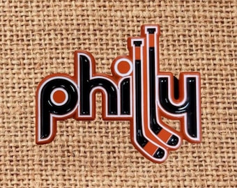 Philadelphia | Hockey Sticks Enamel Lapel Backpack Hat Pin