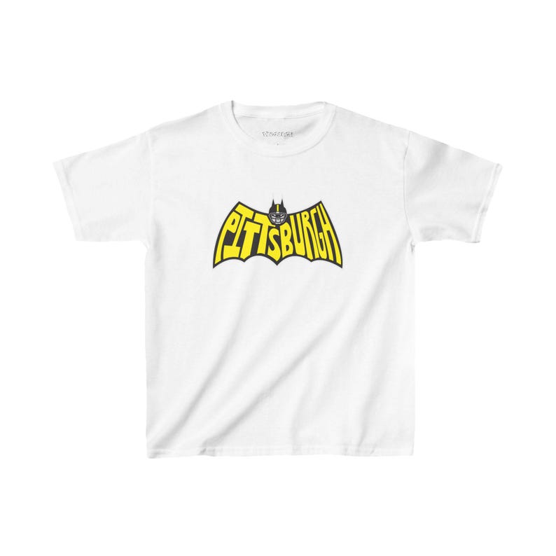 Pittsburgh | Football YOUTH Gotham Dark Knight Kid T-Shirt S-XL White