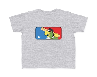 Pittsburgh | Baseball Parrot Mascot TODDLER Baseball Logo T-Shirt 2T-6T