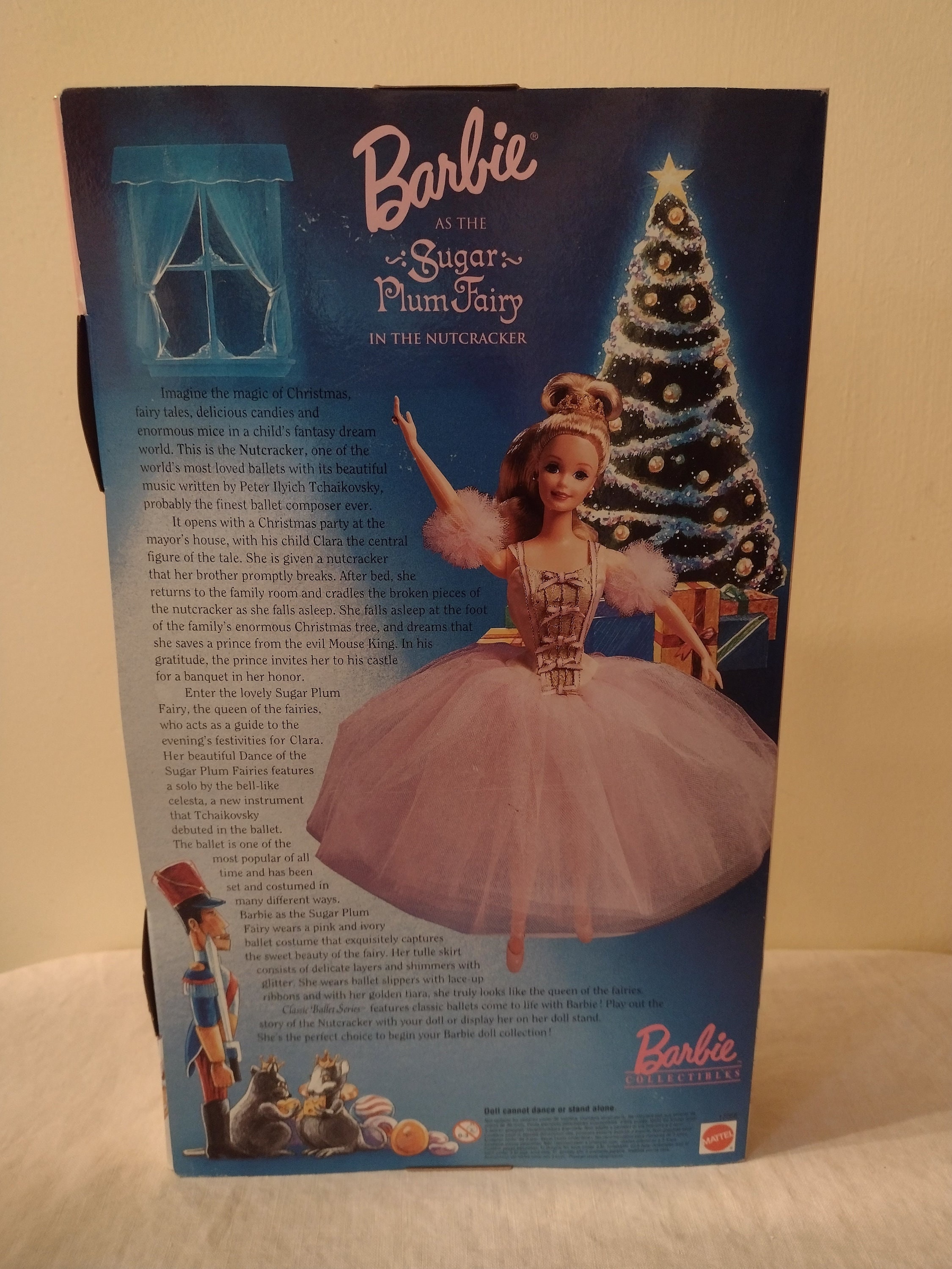 Vintage Sugar Plum Fairy in the Nutcracker Barbie. Collector