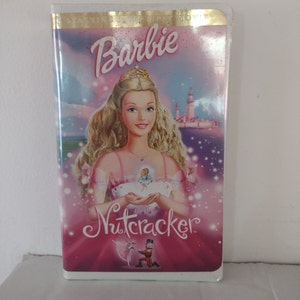 Vintage VHS BARBIE NUTCRACKER Movie 2001. Barbie In Her First Movie.  Collectable.