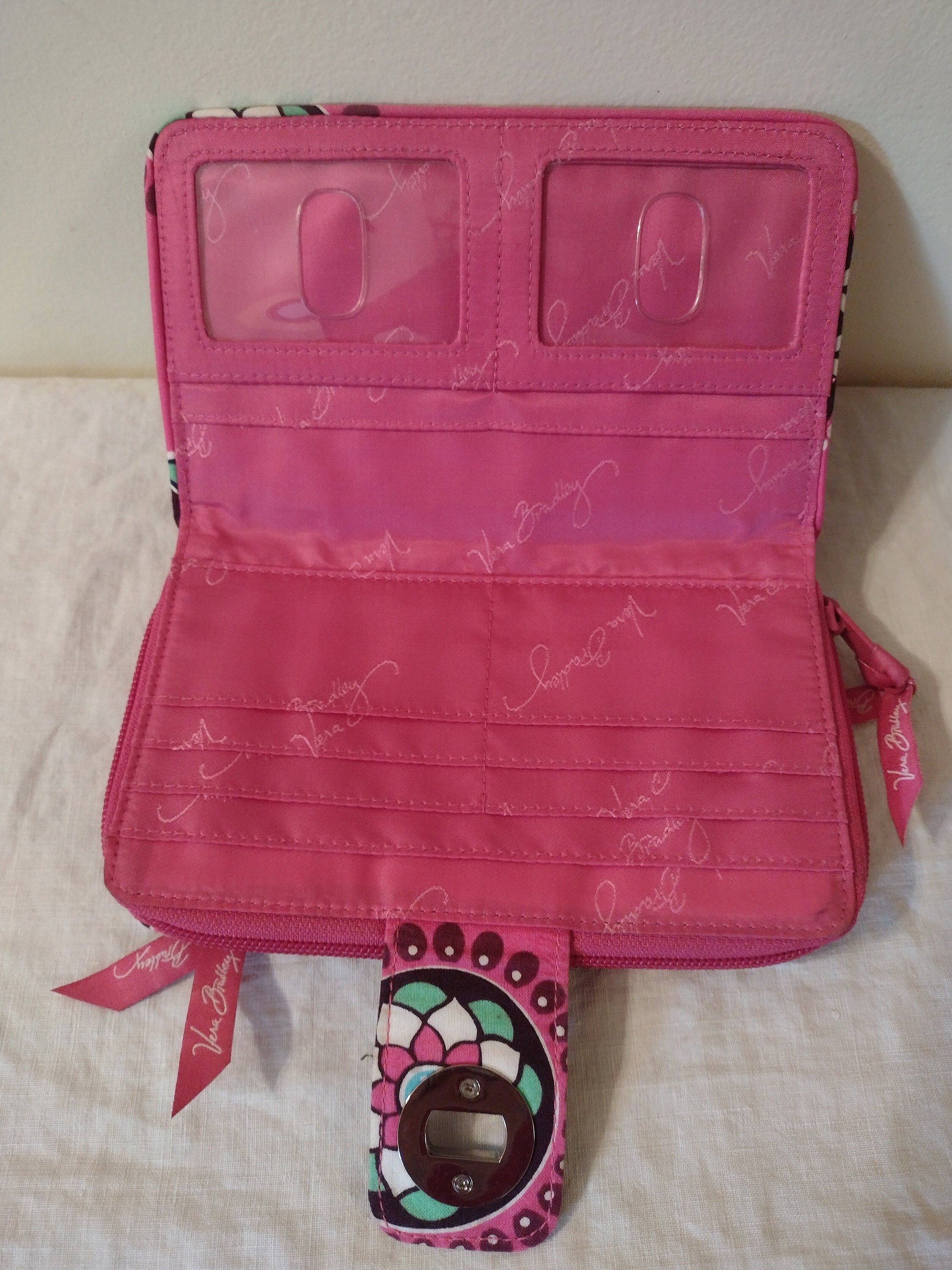 Vera bradley wallet pink hotsell