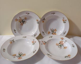 ローゼンタール クラシックローズ プレート皿 4枚 ローゼン