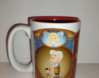 Vintage Walt Disney Pinocchio and Friends Wall Mirror (1960s) 16