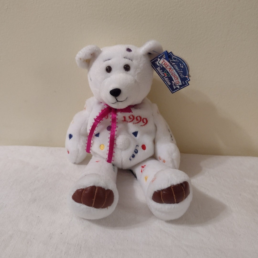 REGAL TEDDY BEAR 1999年製 Vintage Limited Treasures Holiday Edition Bear 1999-#23814