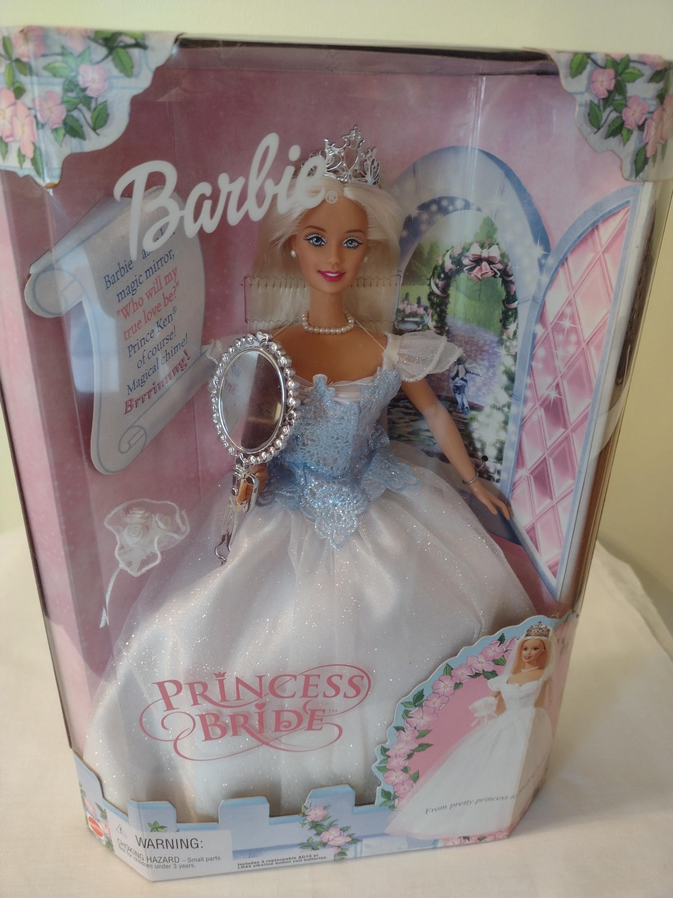 Vintage Princess Bride Barbie Doll. Mattel Year 2000 #28251. in