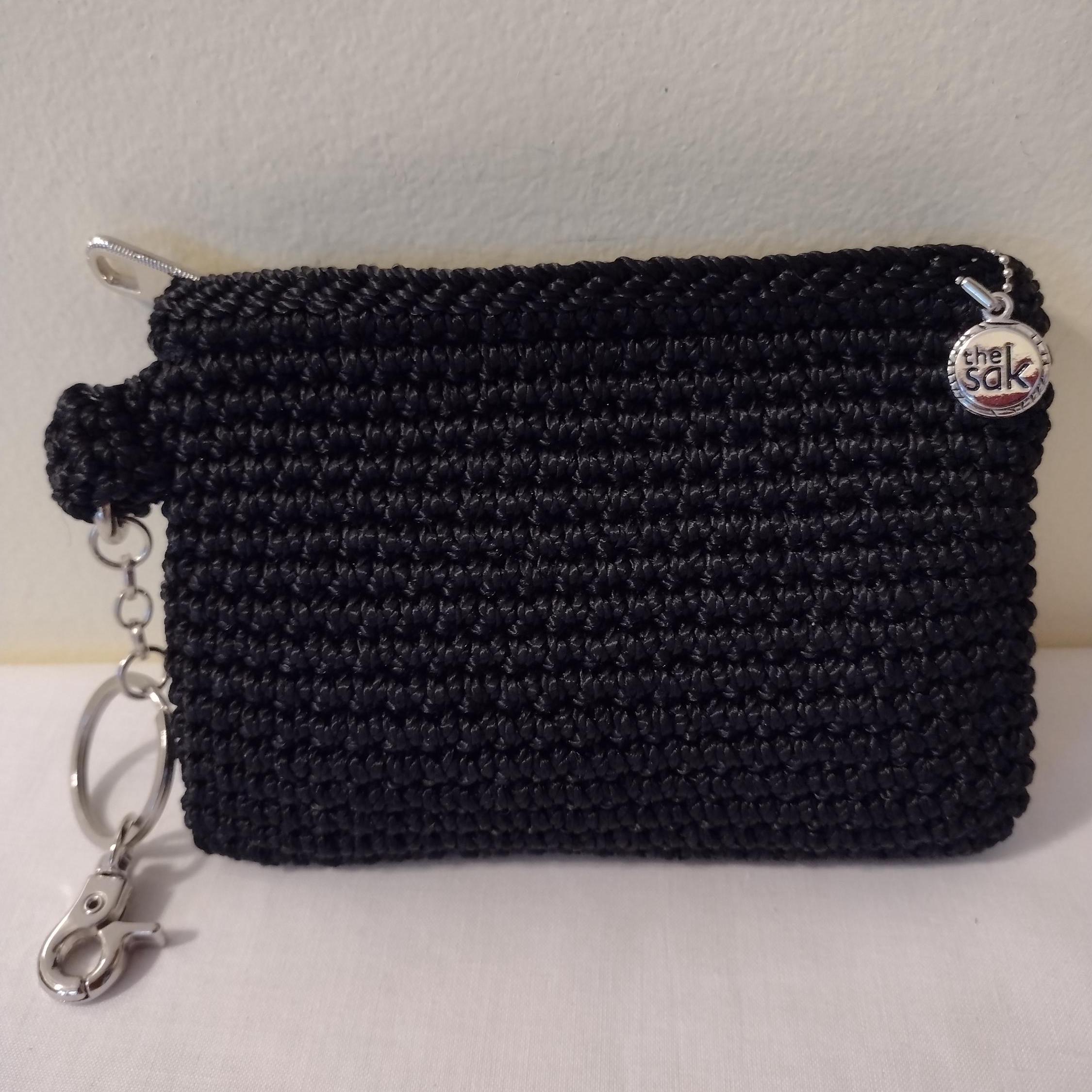 Vintage the Sak Crochet Mini Purse. Zipper Closure With 2 Interior