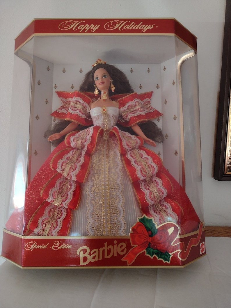 Happy Holiday Barbie Special Edition 1997. Exclusive. 10TH - Etsy