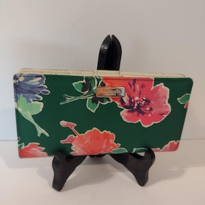 Vintage Leather Kate Spade New York Bifold Wallet Size 7" Long,