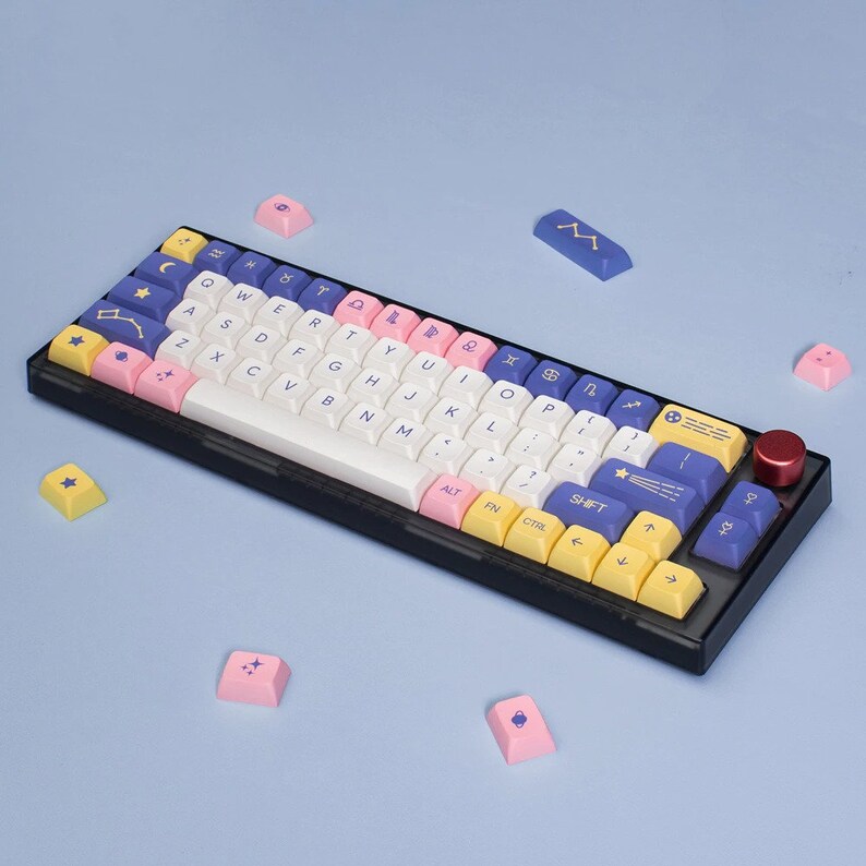 UK ISO Keycaps Pastel 138 PBT Dyesublimation Xda Profile Etsy UK