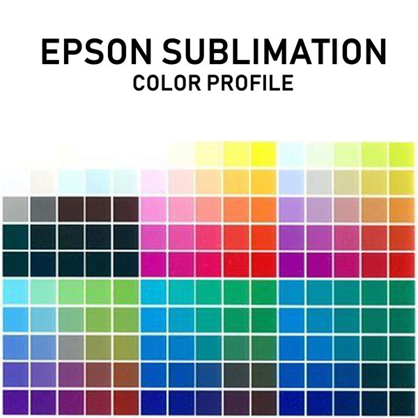 Epson Sublimation Color Profile