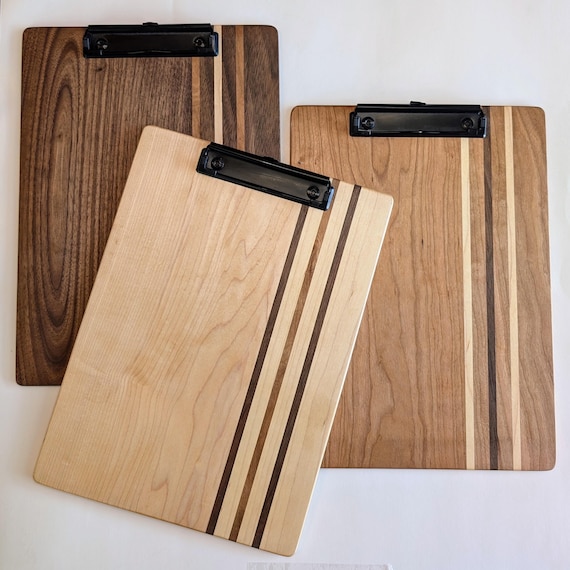 Handcrafted Solid Wood Clipboard - Etsy