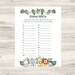 Safari Baby Shower Games Ready-to-print Baby Shower Games - Etsy