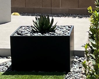 Powder Coat Square Steel Planter