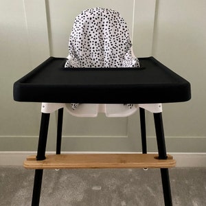 Dalmatian highchair cushion cover for IKEA Antilop // Wipeable cushion cover for IKEA highchair // Waterproof spotty Antilop cover