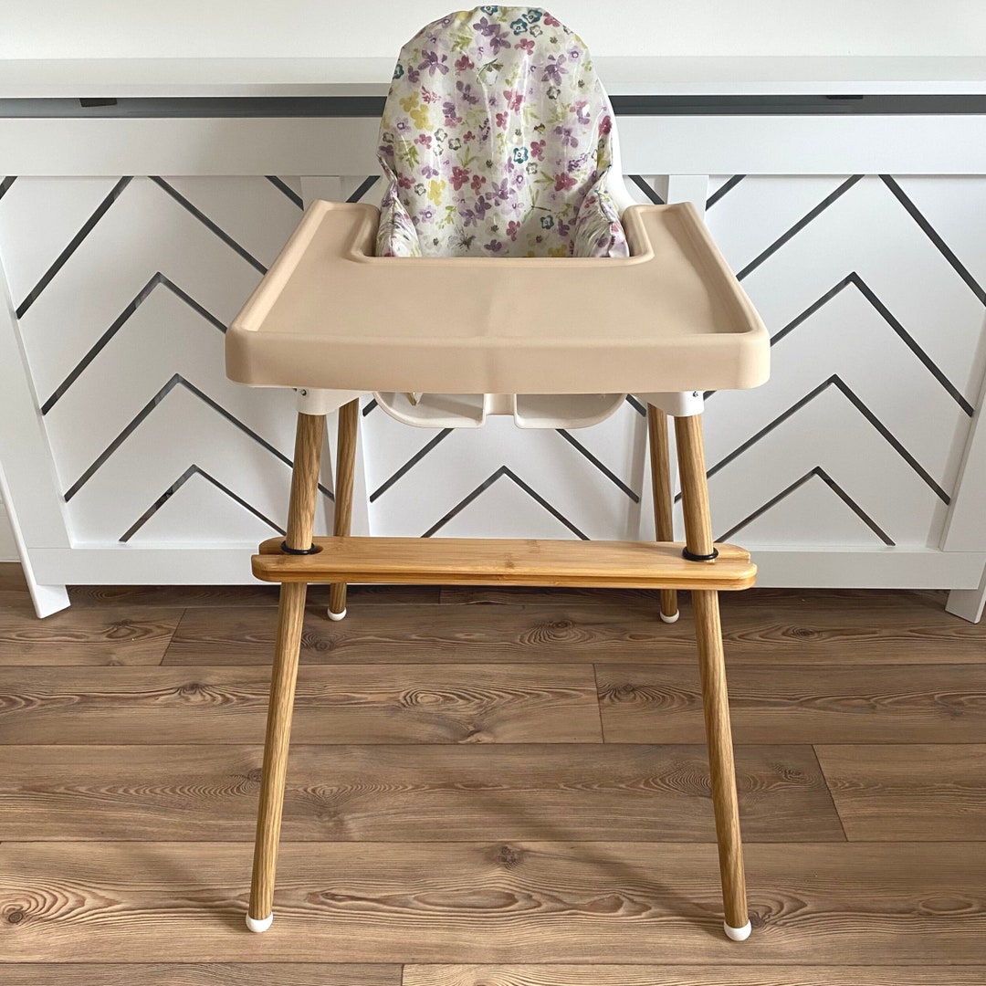 Japanese Oak Leg Wraps for IKEA Antilop Highchair // Wood Effect Leg