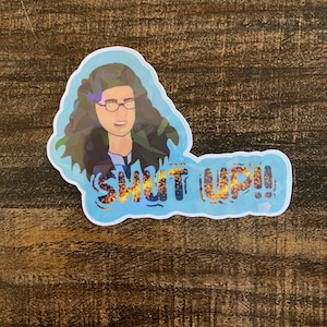Princess diary sticker Mia Thermopolis waterproof shut up
