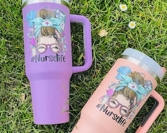 Nurse Bottle, Student Nurse, NHS Gift, Coffee Cup, Water Bottle, Healthcare Gift, Nursing, Essentials, University, Student, Nursing Student