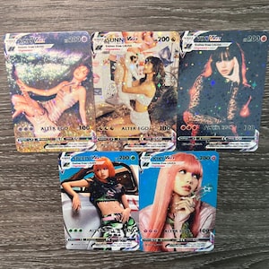 Set personalizado de cartas Pokémon LISA “ALTER EGO” de Blackpink