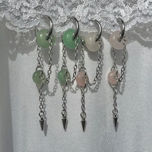 Edgy pearl hotsell earrings
