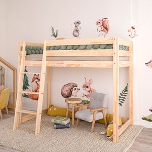 Loft bed house bed children's bed Sigelo 1