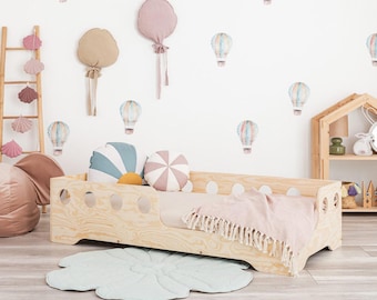 Cama infantil, cama de suelo Kuma