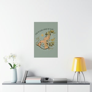 Taylor Swift Poster Willow Lyrics in Vintage Cottagecore Aesthetic Wall Art | Taylor Swift Evermore Sage Green Wall Art image 3