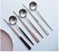 Stainless steel chopsticks and spoon cutlery set household dining tableware set
