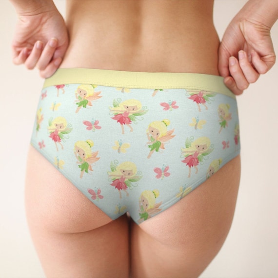Cheeky Briefs Butterfly Girl, Butterfly Underwear, Womens Underwear,  Patterned Printed Panties Knickers, Sizes XS-XL -  Canada