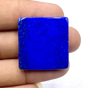 Lapis Lazuli Cabochon...Square Shape Gemstone...28x28x4mm